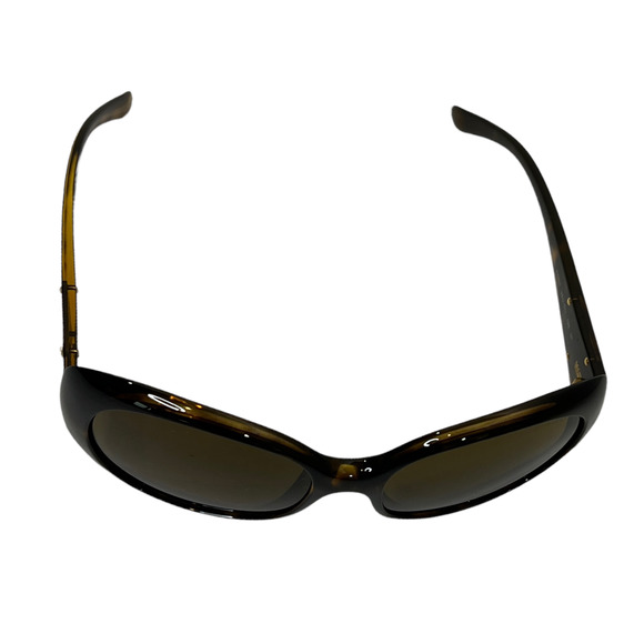 PRADA Milano Women's Tortoise Shell Sunglasses Brown Round Tinted Glass - Picture 7 of 11